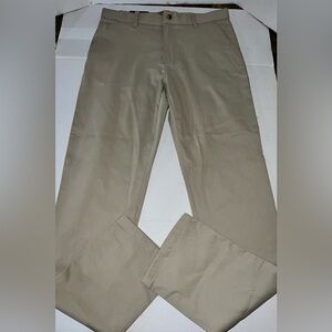 NWT FRENCH TOAST Men's Straight Fit Chino Pants Size 32x34 Khaki School Uniform